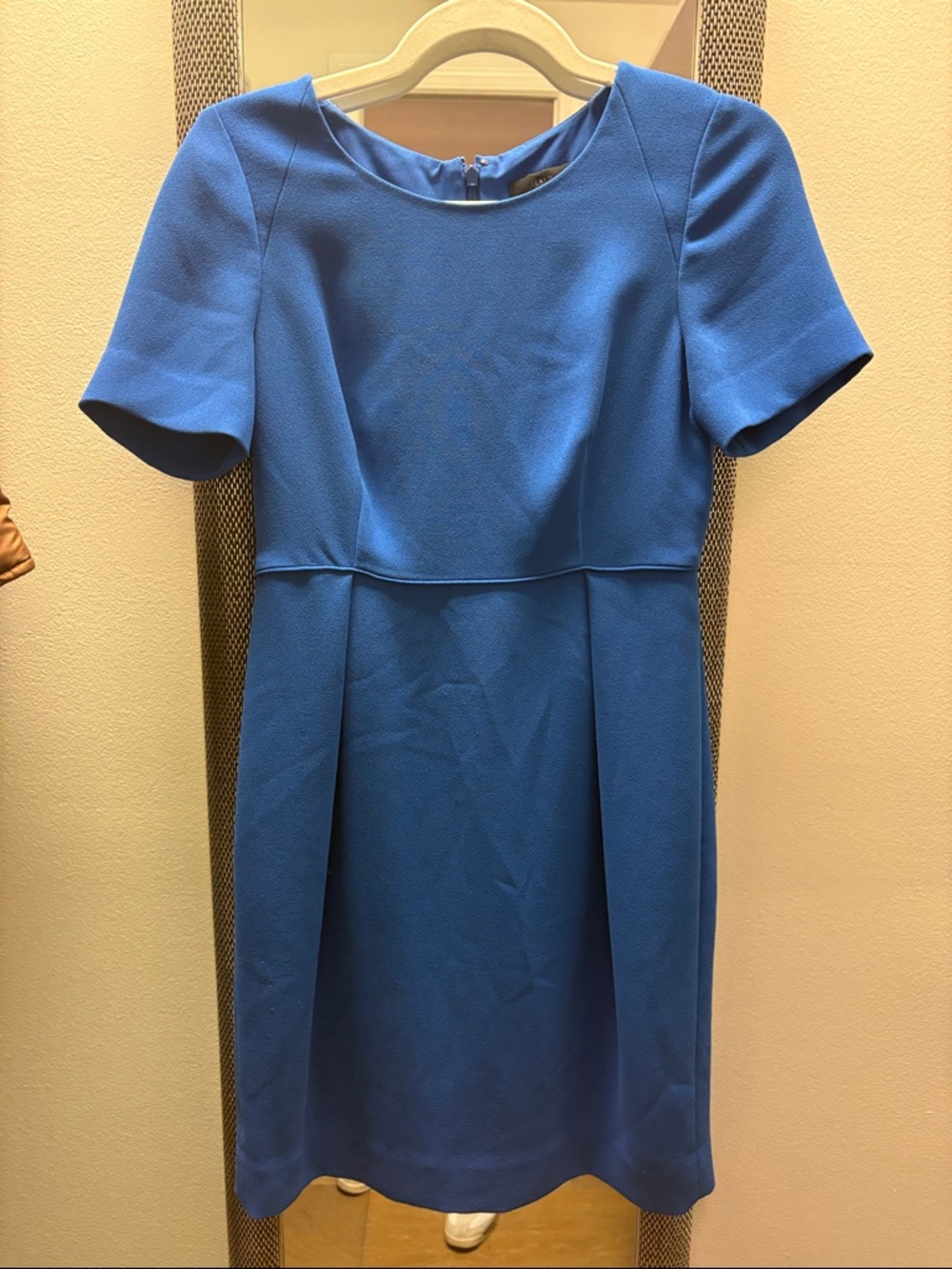 J. Crew Cobalt Blue professional crepe dress